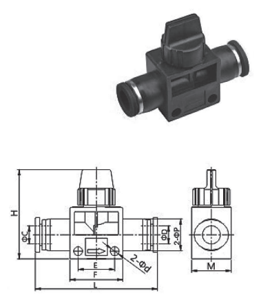 Hand vaLve QV F